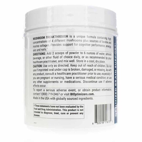 Mushroom Breakthrough Powder, BIOP